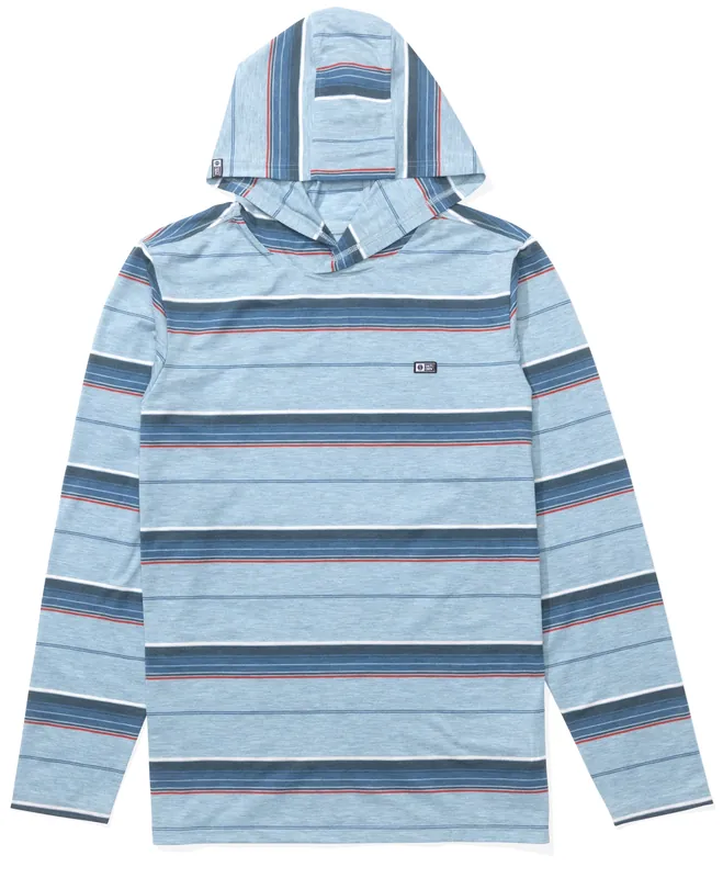 Salty Crew Seaway Sun Protection UV Hoodie mineral blue- S