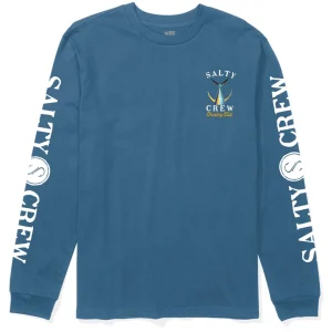 Salty Crew Tailed L/S cast blue-                                                                                                                                                                                                                        S