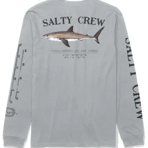 Salty Crew Bruce Lee L/S T-Shirt quarry- S