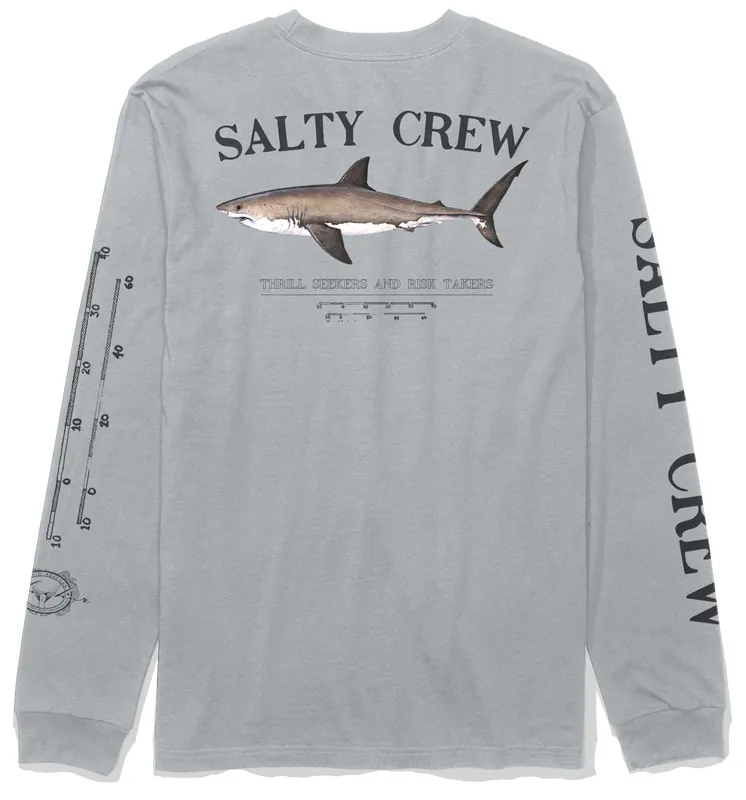 Salty Crew Bruce Lee L/S T-Shirt quarry- S