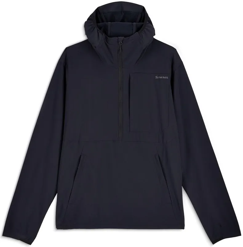 Simms Rogue Flex Half-Zip Pullover Black- S