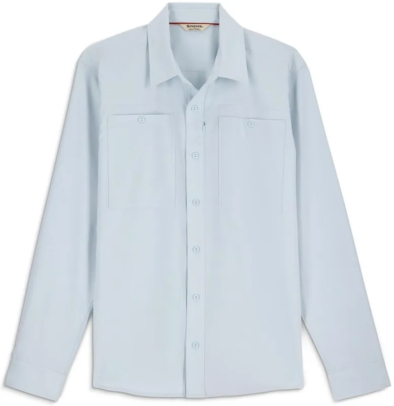 Simms Launch Shirt Bimini Blue Heather- S