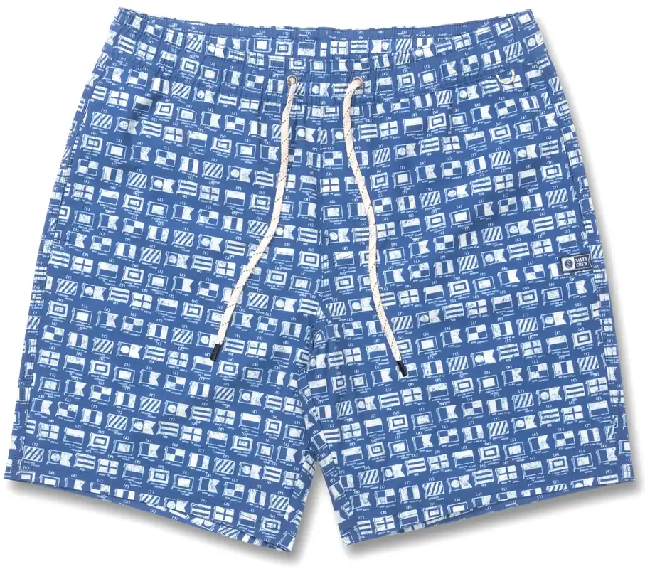 Salty Crew Crew Volley navy- S