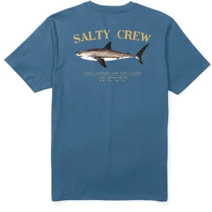Salty Crew Bruce S/S T-Shirt cast blue- S