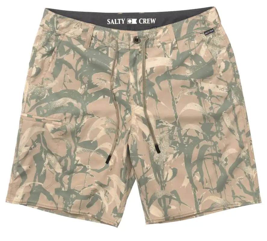 Salty Crew Transom Tech Short light camo- 33