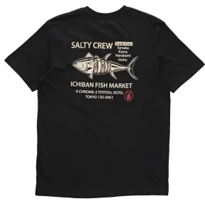 Salty Crew Ichiban SS T-Shirt black- S