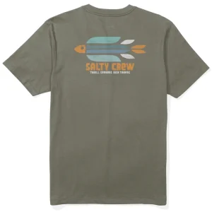 Salty Crew Topredo SS T-Shirt dusty olive- S