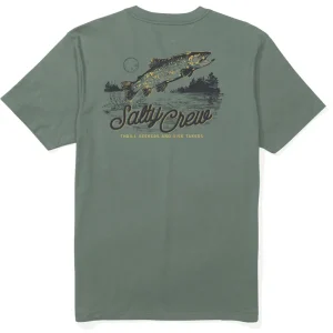 Salty Crew Fish Fest SS T-Shirt laurel wreath- S