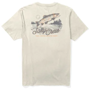 Salty Crew Fish Fest SS T-Shirt moonbeam- S