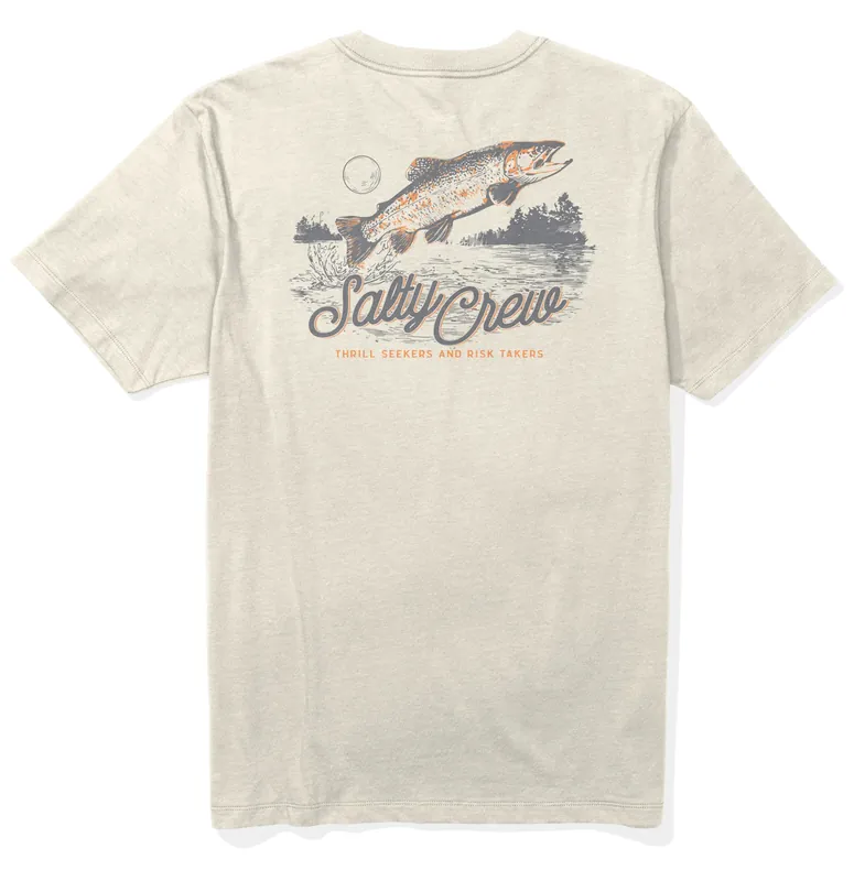 Salty Crew Fish Fest SS T-Shirt moonbeam- S