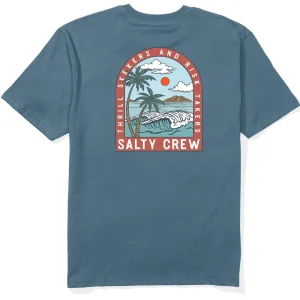 Salty Crew Archway Classic T-Shirt slate- S