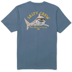 Salty Crew Lurking SS T-Shirt slate- S