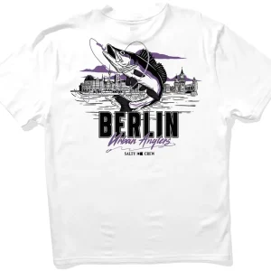 Salty Crew Berlin Urban Anglers SS T-Shirt white- S