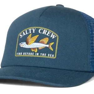 Salty Crew Good Times Trucker Cap Deep ocean-