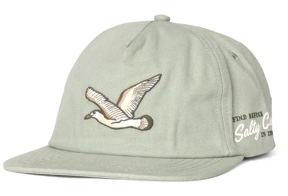 Salty Crew Coastal Snapback Cap marine-