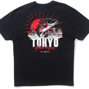 Salty Crew Tokyo Urban Anglers SS T-Shirt black- S