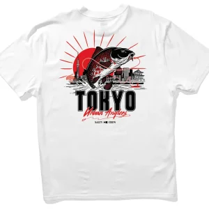 Salty Crew Tokyo Urban Anglers SS T-Shirt white- S