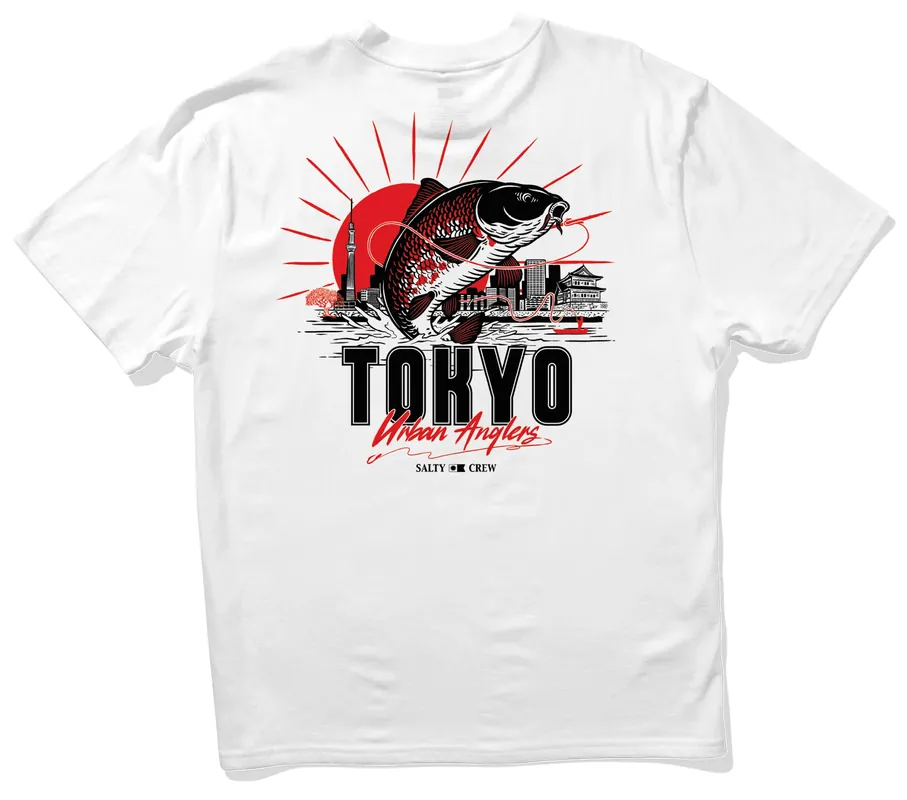 Salty Crew Tokyo Urban Anglers SS T-Shirt white- S