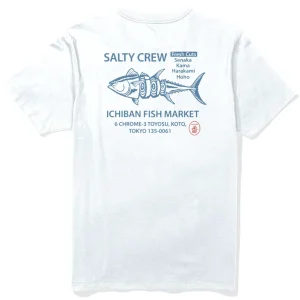 Salty Crew Ichiban SS T-Shirt white- S