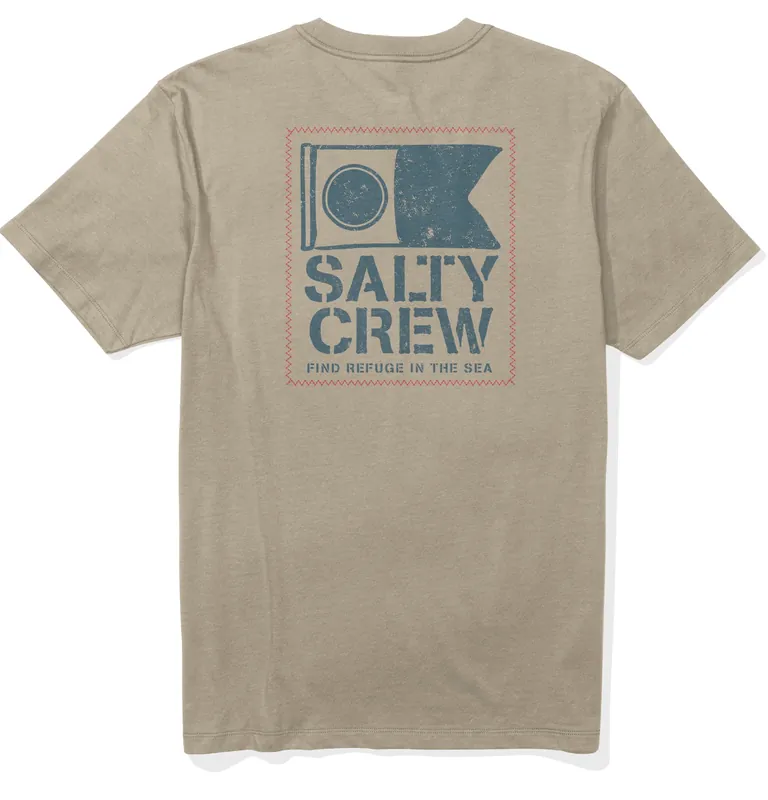 Salty Crew Stitched SS T-Shirt twig- S