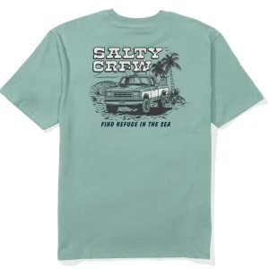 Salty Crew Truck Stop Classic T-Shirt mackerel- S
