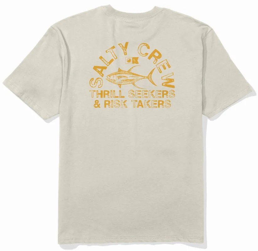 Salty Crew Stamped Classic T-Shirt moonbeam- S