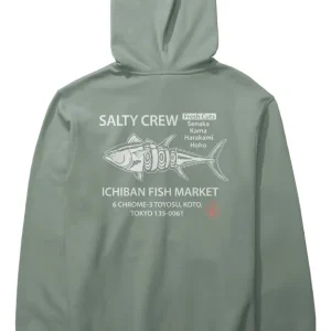 Salty Crew Ichiban Fleece laurel wreath- S