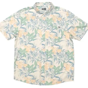 Salty Crew Crew SS Button Up Shirt off white- S