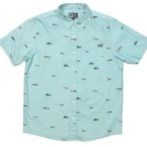 Salty Crew Crew SS Button Up Shirt seaside- S