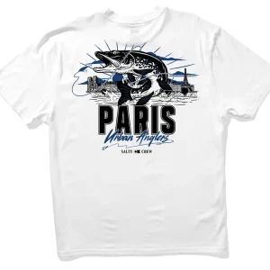 Salty Crew Paris Urban Anglers SS T-Shirt white- S