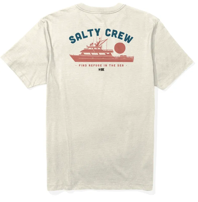 Salty Crew Overnight SS T-Shirt moonbeam- S