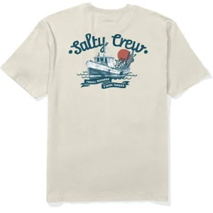 Salty Crew Hauler Classic T-Shirt moonbeam- S