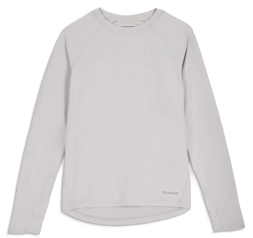 Simms Women's Solarflex Crew Overcast- XS