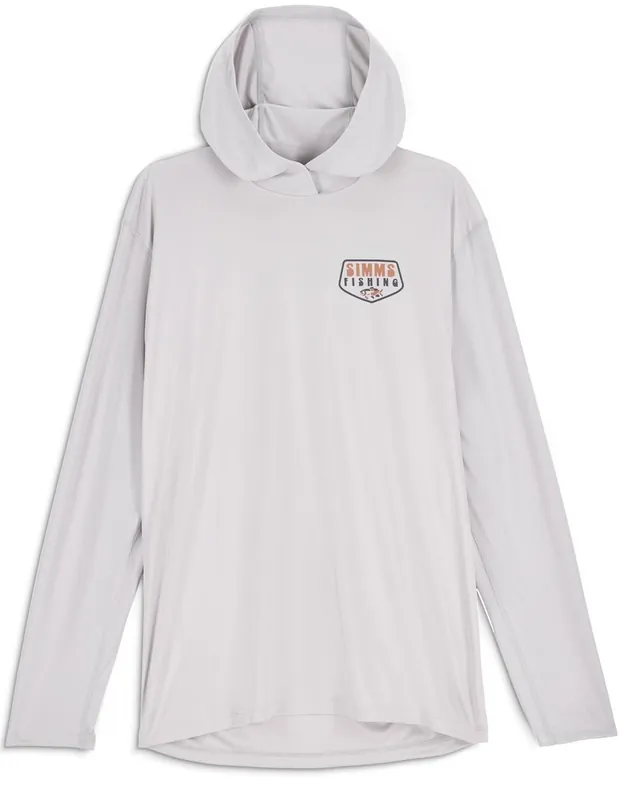 Simms Tech Hoody Overcast Abstract Bass- S