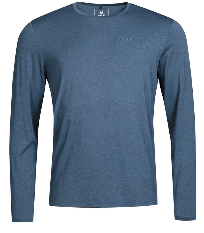 Halti Tuntu II LS Shirt Merino Indian Blue- M