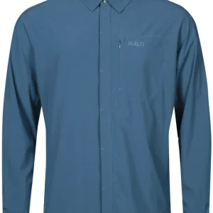 Halti Samoy LS Shirt UPF 50+ Hemd Indian Blue- L
