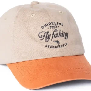 Guideline Fly Fishing Cap - Khaki/Pumpkin-