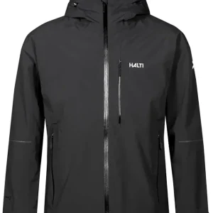 Halti Staala DX wasserdichte Outdoorjacke India Ink Black- S