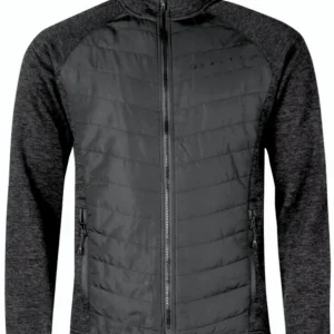 Halti Streams Hybrid Knit Layer Jacket Black Melange- S