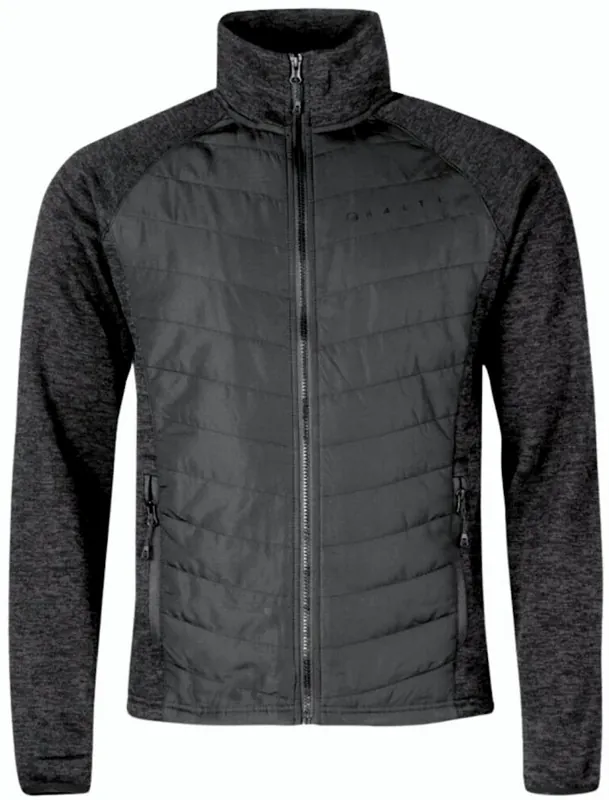Halti Streams Hybrid Knit Layer Jacket Black Melange- S