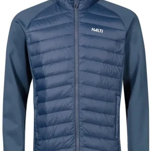 Halti Huippu Down Hybrid Jacket Sargasso Sea Blue- M