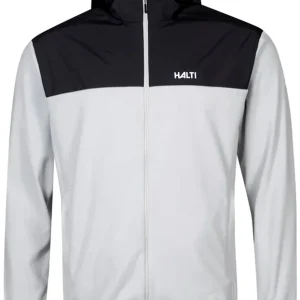 Halti Rockmoon Hooded Fleece Jacket Monsoon Mist Grey- M