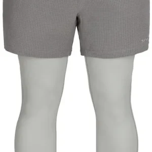 Simms Latitude BiComp Bottom Wetwading Shorts with integrated Tights UPF50 UV-Schutz Steel Cinder-                                                                                                                                                                                                                        S