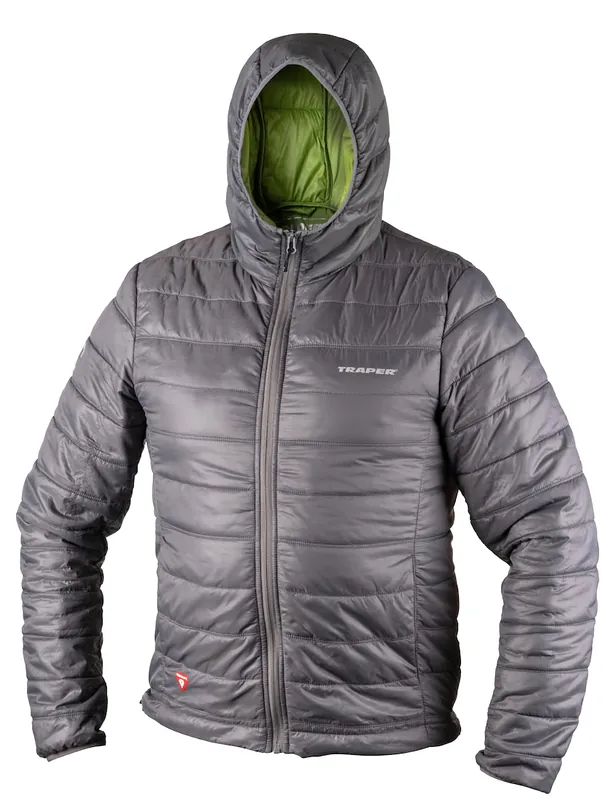 Traper Active Hoody Jacket Primaloft Grey- S