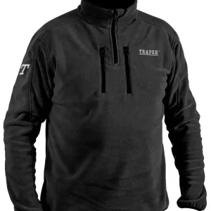 Traper Thermal 200g Fleecepullover Black- M