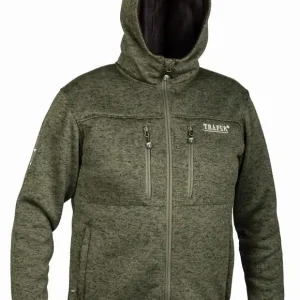 Traper Alaska Hoody Pullover Green- S
