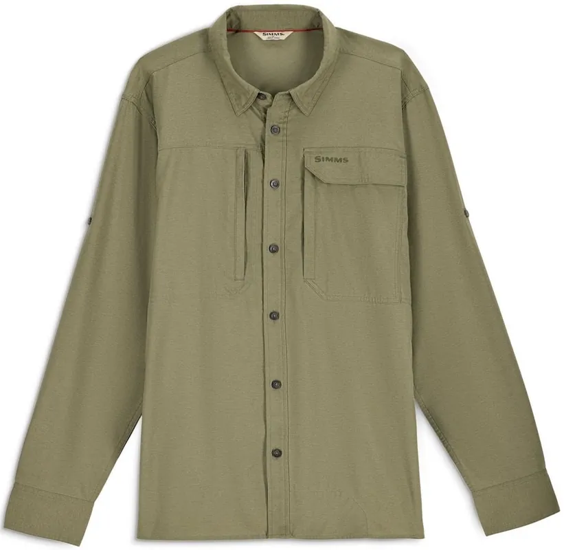Simms Guide BugStopper Shirt Willow Heather- S