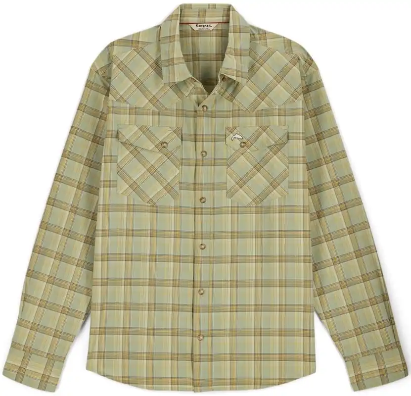 Simms Brackett Shirt Pale Pine- S