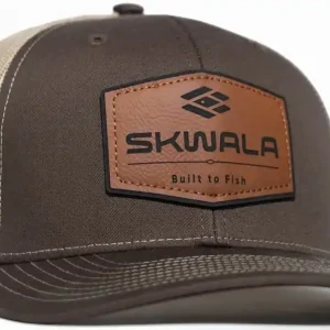 SKWALA Icon Patch Trucker Brown Tan-