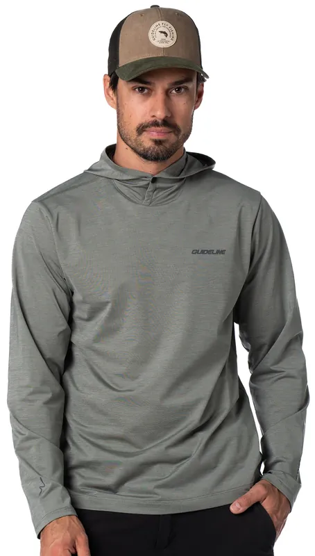 Guideline Sunwick Hoodie UPF 50+ Sonnenschutz Trundle Gray- S